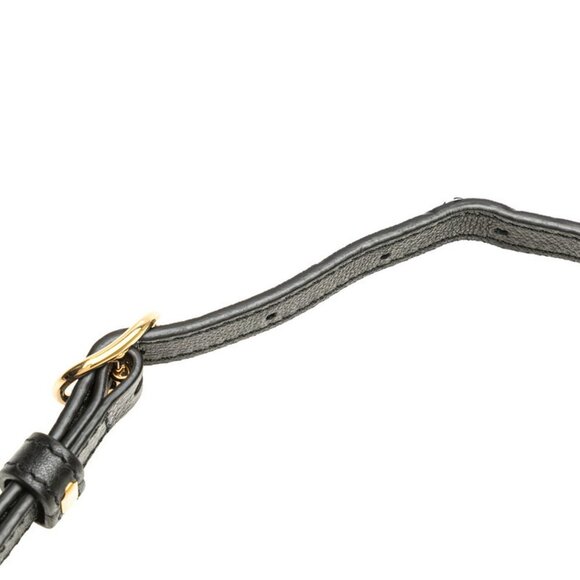 GUCCI Black Leather Shoulder Bag - Picture 4 of 10